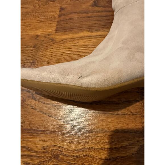 Steve Madden Women's Dagne Suede Kitten Heel Boot Taupe Size 6 NWOB - Picture 11 of 14